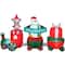 5.5ft. Airblown® Inflatable Christmas Train Scene